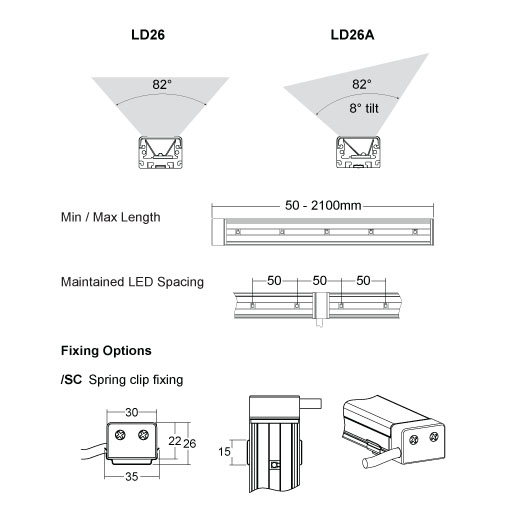 LD26 / LD26A Lightgraphix Creative Lighting Solutions