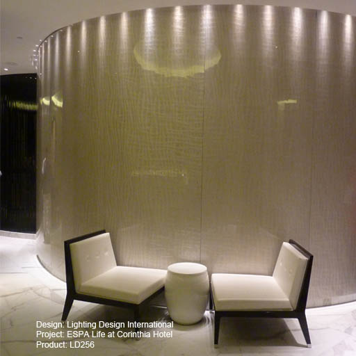 ESPA Life at the Corinthia Hotel Lightgraphix Creative Lighting Solutions