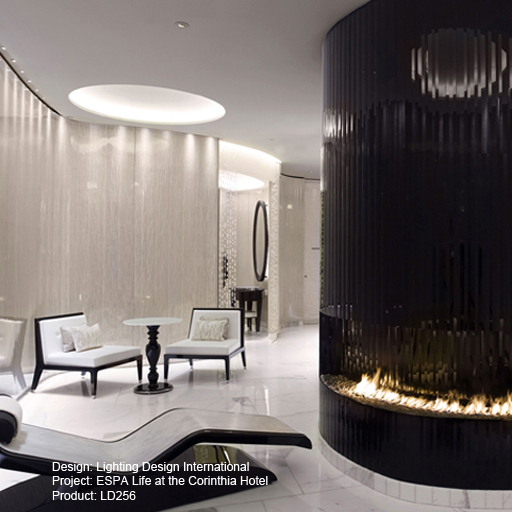 ESPA Life at the Corinthia Hotel Lightgraphix Creative Lighting Solutions