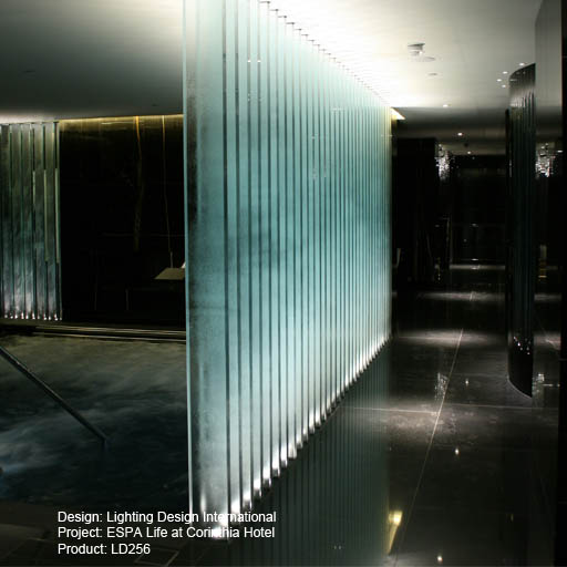 ESPA Life at the Corinthia Hotel Lightgraphix Creative Lighting Solutions