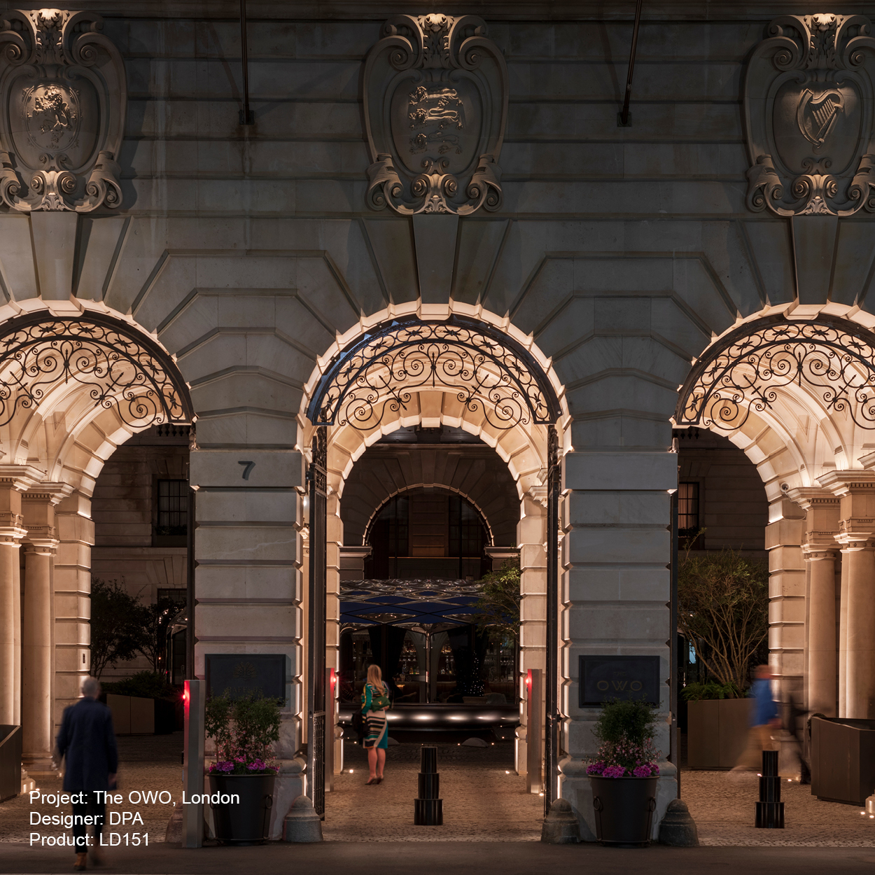 The OWO, London Lightgraphix Creative Lighting Solutions