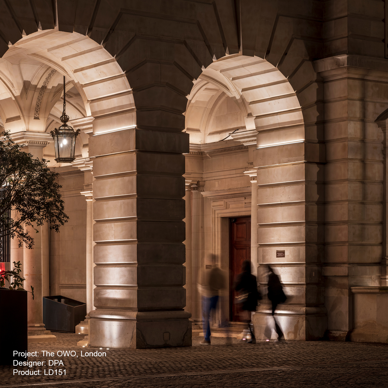 The OWO, London Lightgraphix Creative Lighting Solutions