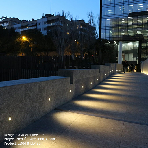 Nestlé, Barcelona, Spain Lightgraphix Creative Lighting Solutions