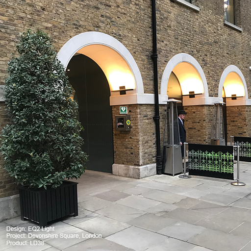 Devonshire Square, London Lightgraphix Creative Lighting Solutions