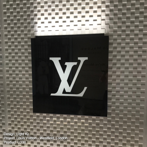 Louis Vuitton, Westfield, London Lightgraphix Creative Lighting Solutions