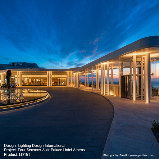 Four Seasons Astir Palace Hotel. Athens, Greece Lightgraphix Creative Lighting Solutions