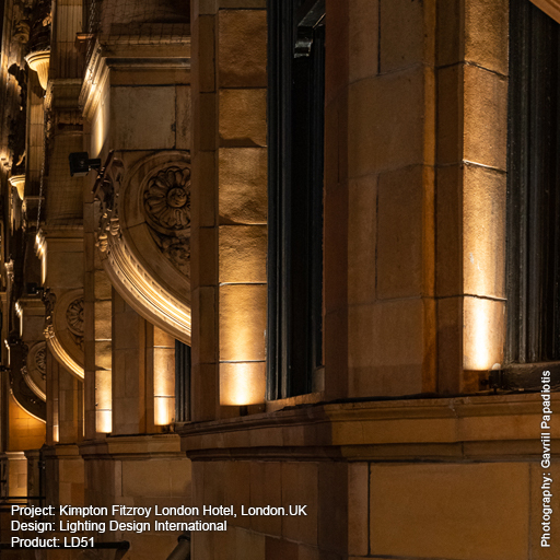 Kimpton Fitzroy Hotel London Lightgraphix Creative Lighting Solutions