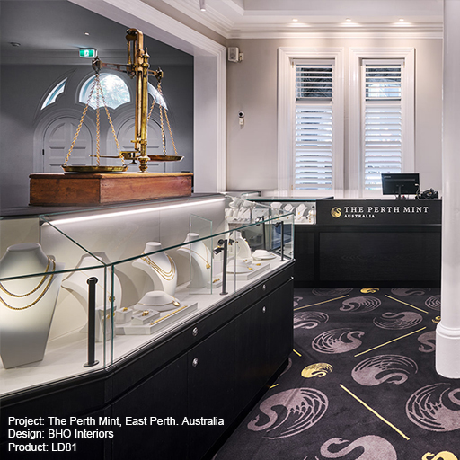 The Perth Mint, East Perth. Australia Lightgraphix Creative Lighting Solutions