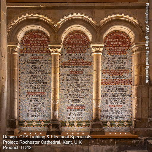 Rochester Cathedral Lightgraphix Creative Lighting Solutions