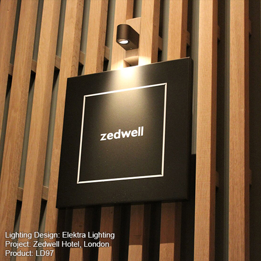 Zedwell Hotel, London Lightgraphix Creative Lighting Solutions